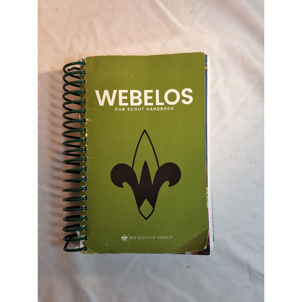 Boy Scouts of America Webelos Cub Scout Handbook Spiral Bound 2018 Printing